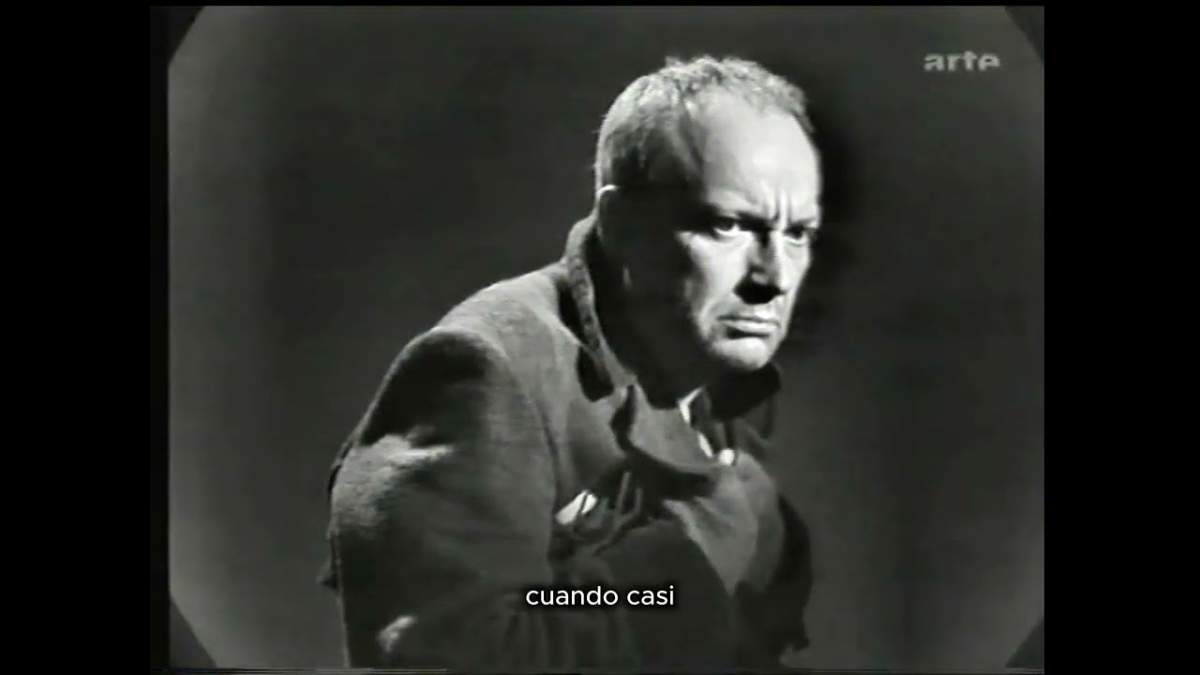 He Joe de Samuel Beckett: actuar el pensamiento frente a cámara