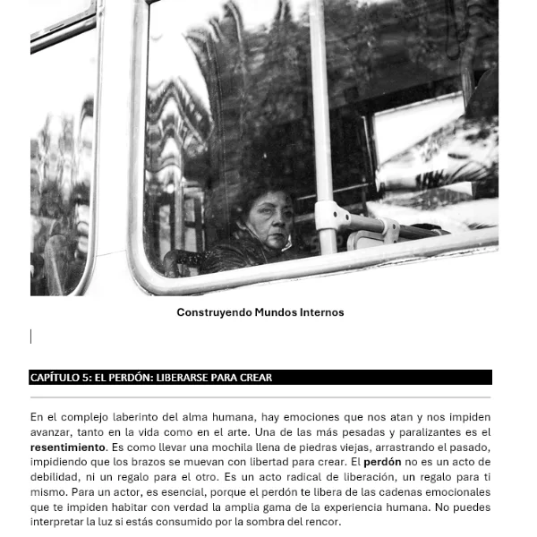 Vista interior del libro El Actor Genuino