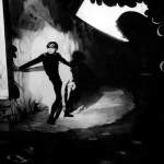Fotograma de la película muda El Gabinete del Dr. Caligari con Conrad Veidt y Lil Dagover, ícono del expresionismo alemán