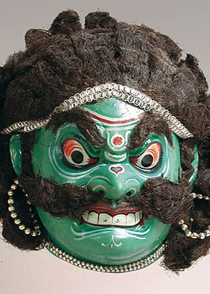 Máscara Hindú de Kathakali