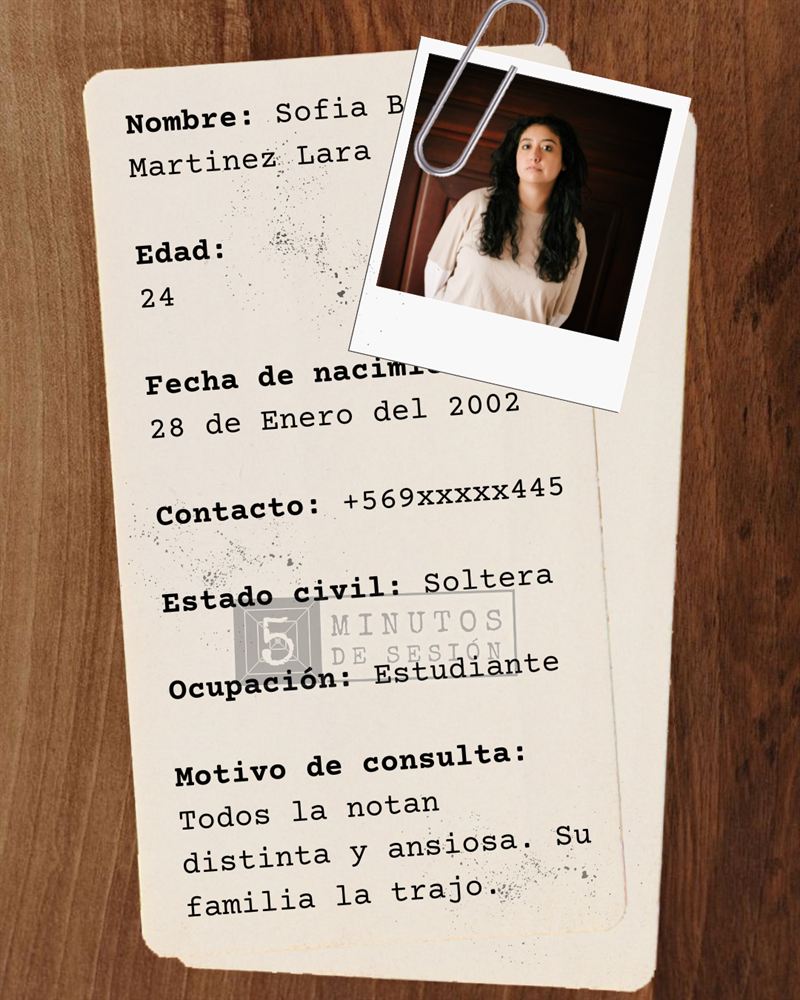 Sofía — Paciente del Jueves (Semana 2)