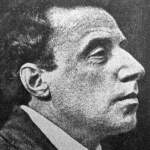 Fotografía en primer plano de Vsevolod Meyerhold de joven